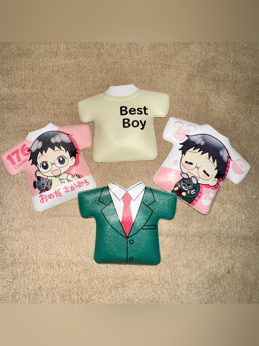 Yowamushi Pedal Sakamichi Onoda Jersey Magnet Lot Anime Merch